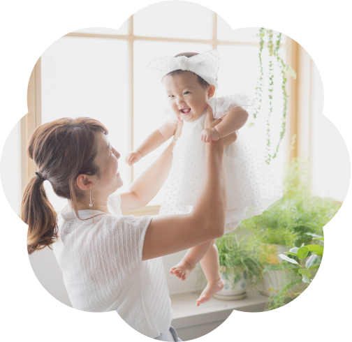 人見知りの子様も安心のゆったりとしたスケジュール