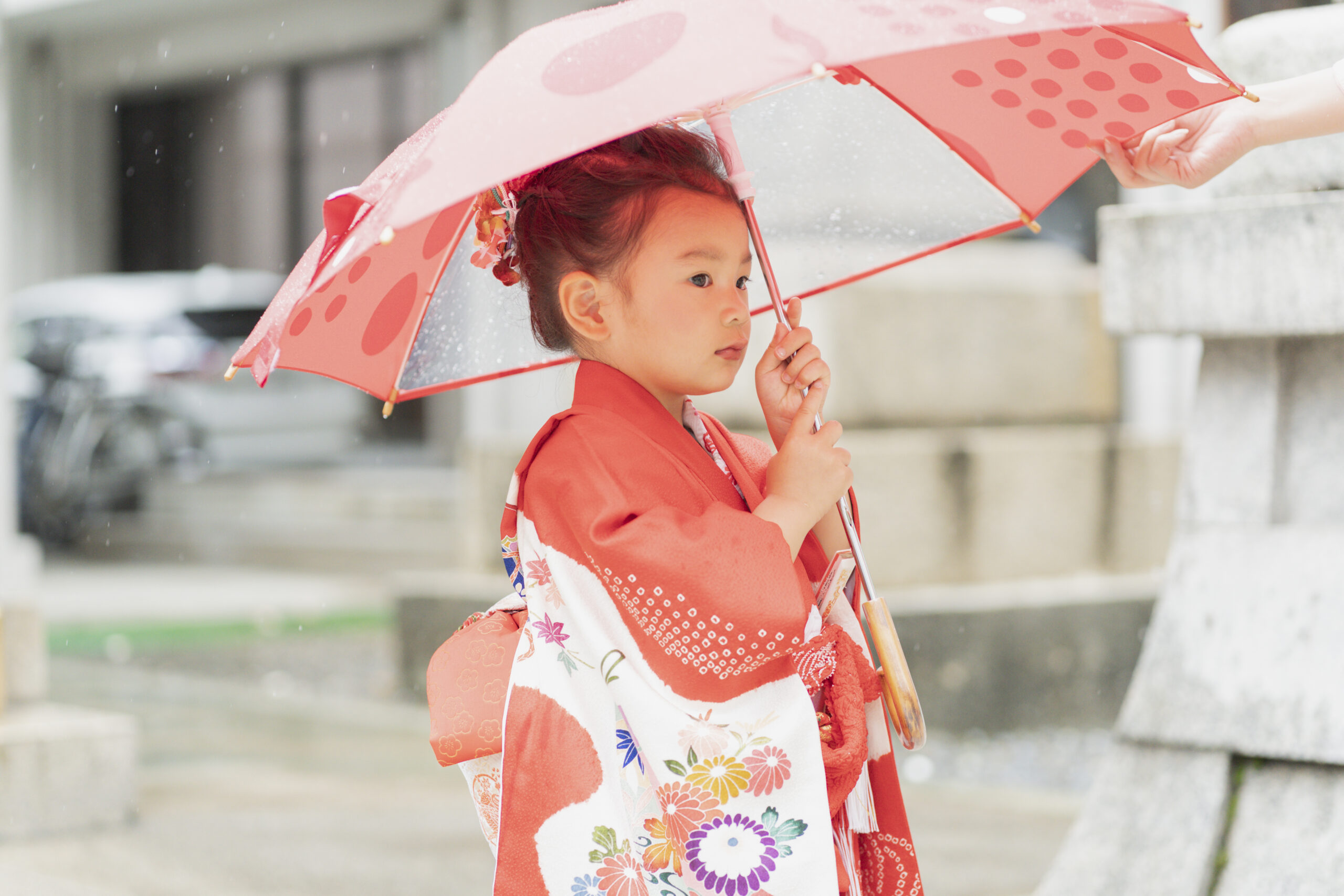 七五三、お宮参りのロケーション撮影は雨でも撮れる!?