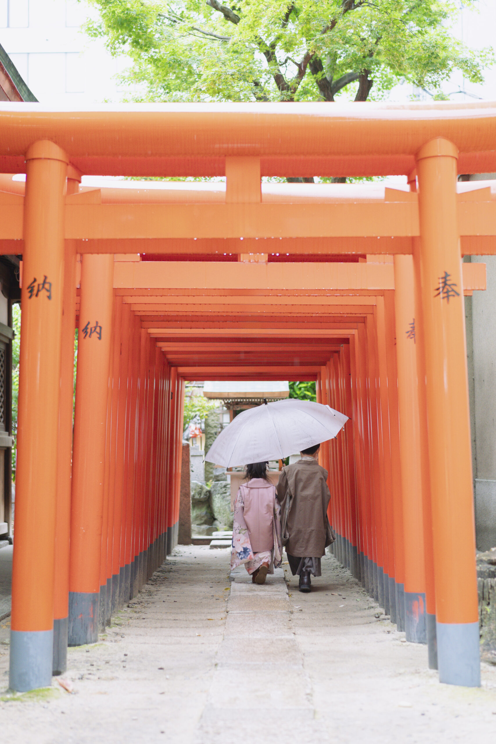 七五三、お宮参りのロケーション撮影は雨でも撮れる!?