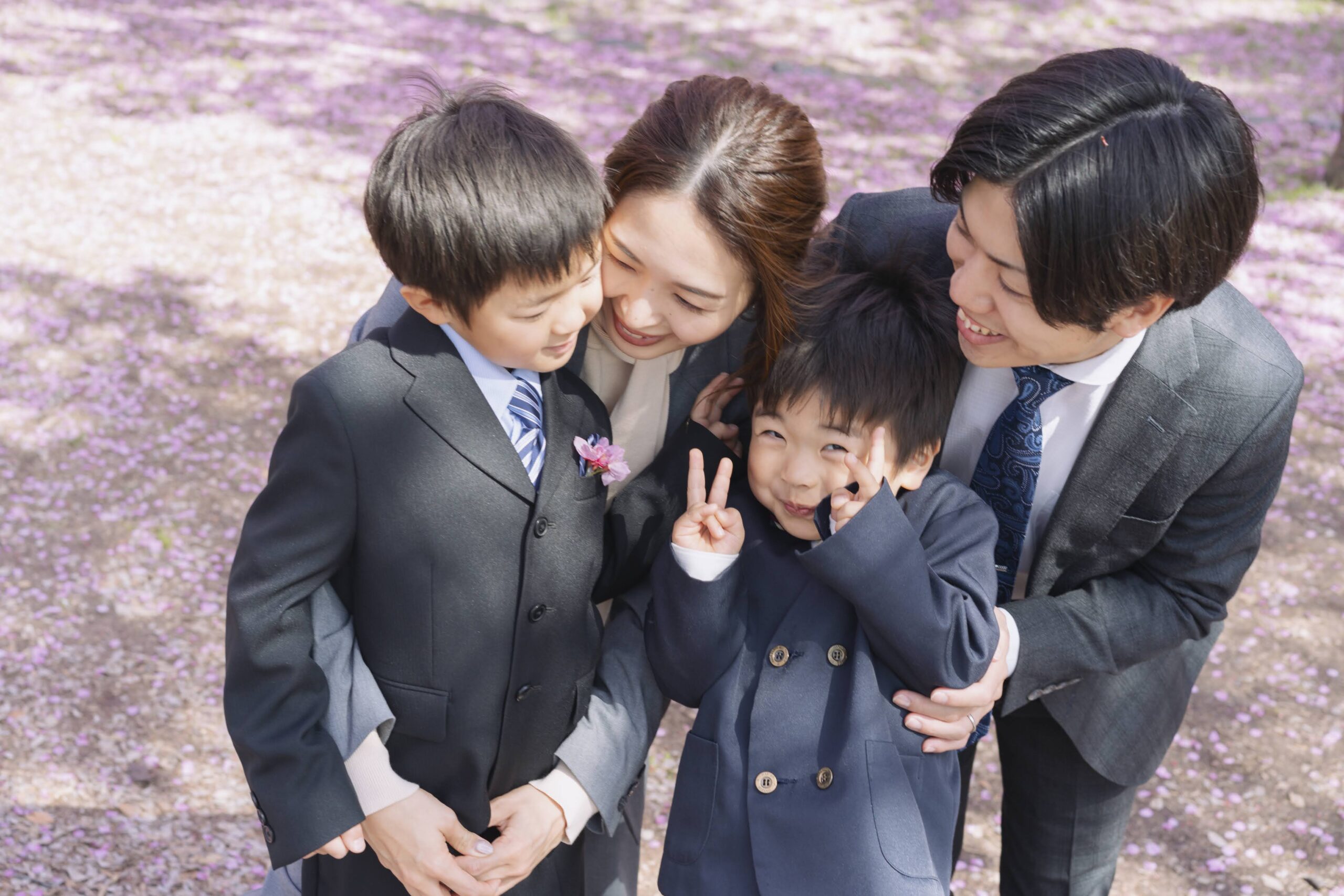 梅田フォトスタジオ　５歳男の子の七五三撮影レポート