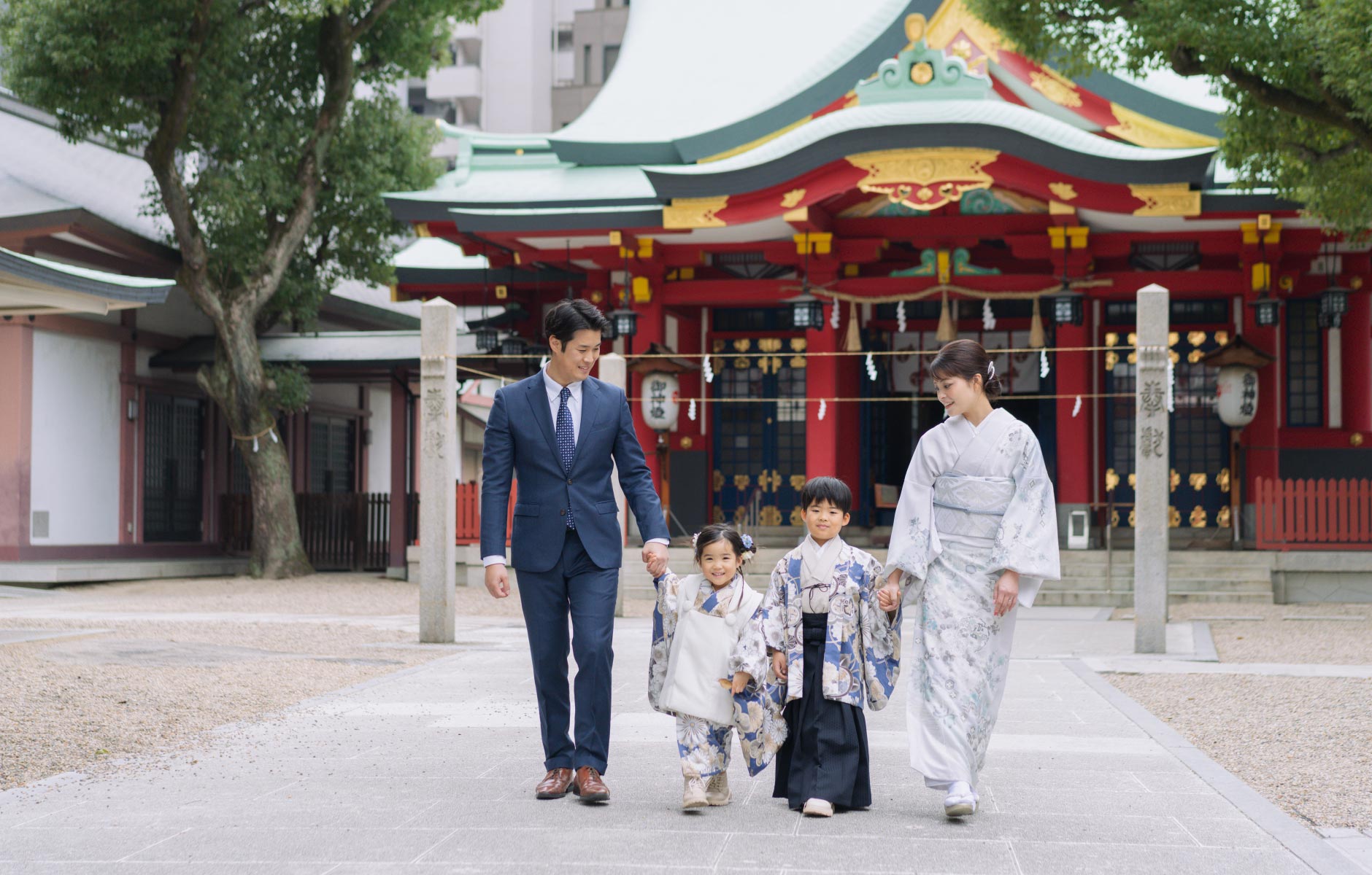 スタジオ＋御霊神社ロケーション撮影プラン