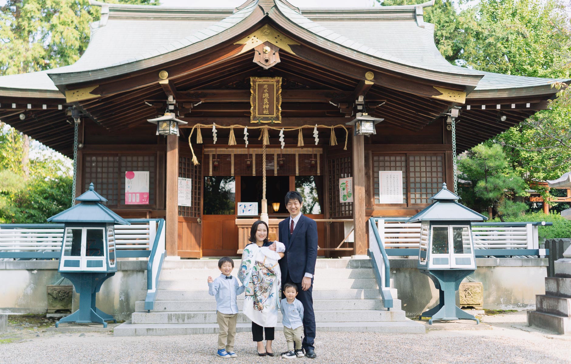 ロケーション撮影プラン（地元の神社）